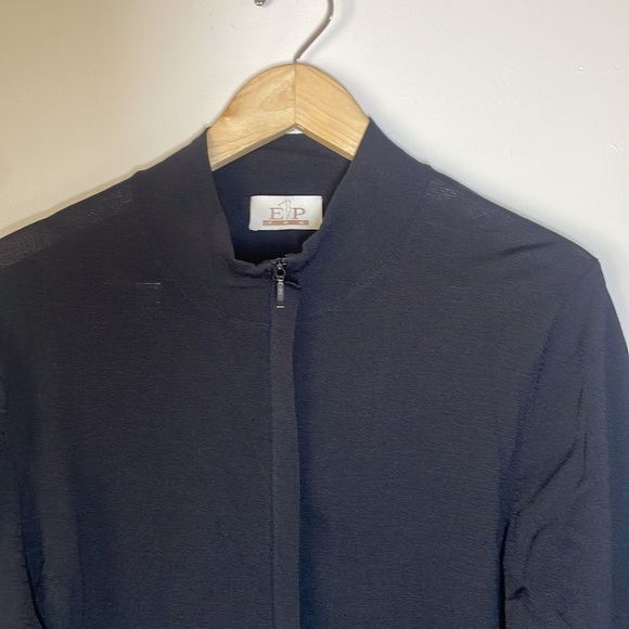 EP Pro Women’s Front Zip Lightweight Jacket Black L - Picture 3 of 7